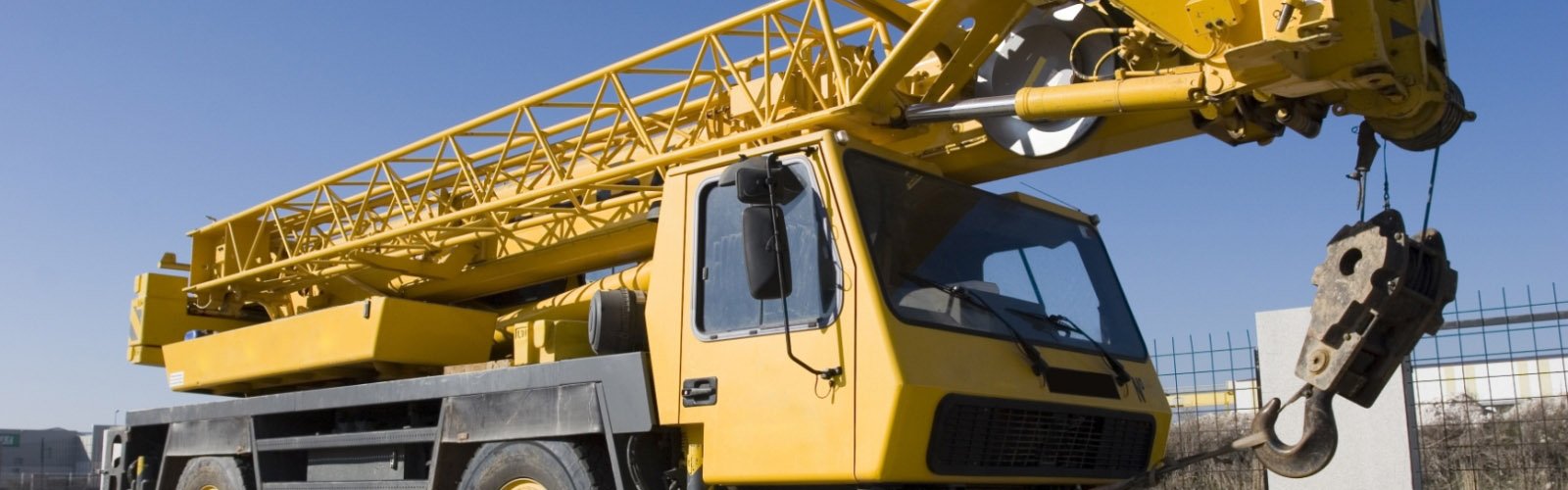 Multiple cranes at a project site